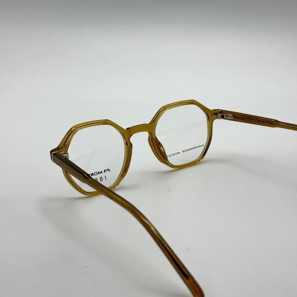 Morel 1880 Eyeglasses Frame Paul 60132M-MD05 Yellow Round Full Rim 47-22-140